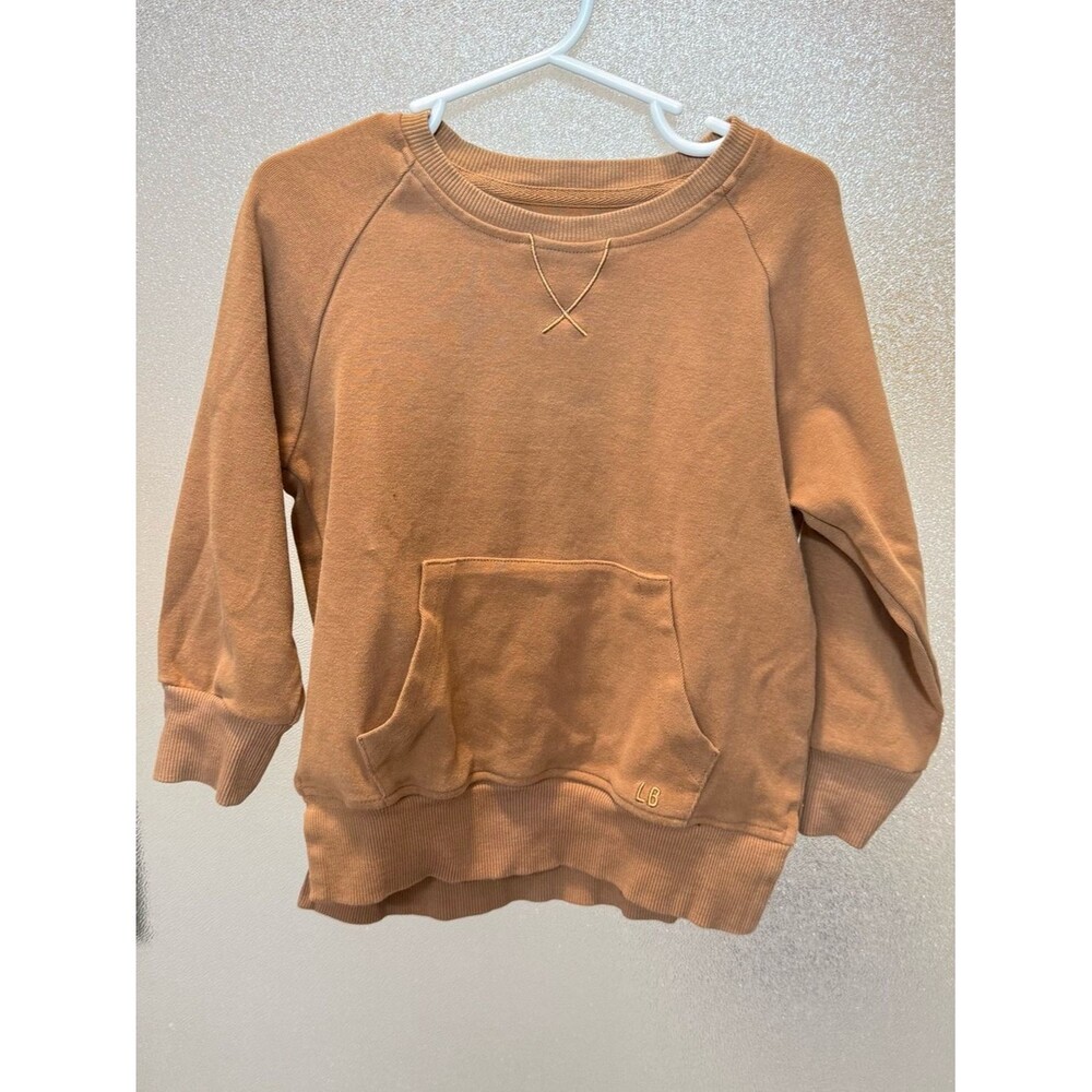 Little Bipsy Caramel Brown Boys Girls pull over 3-4T